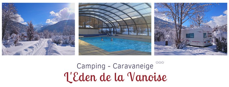 Vacances au ski : Camping caravaneige dans les Alpes